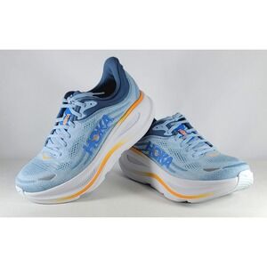 Hoka One One Bondi 9 - Men Sz 10 Shoe Running Sneaker Drizzle Downpour Blue